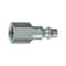 Plews-Edelmann Tru-Flate Steel 1/4 in. I/M Style Plug 3/8 in. Female 1 pc 12-237 - alternate 1